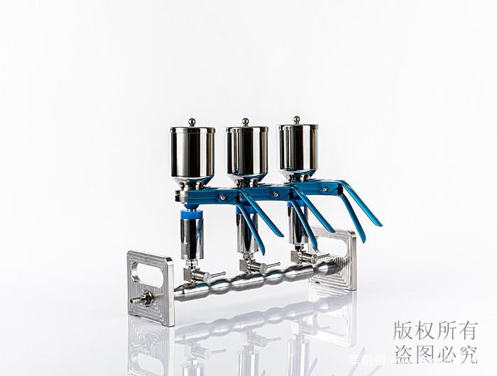 津腾不锈钢三联过滤器（胶塞式）